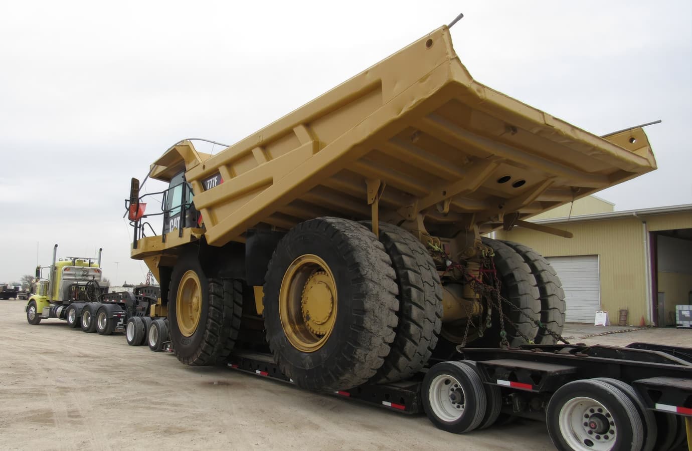 Heavy equipment transport project 12