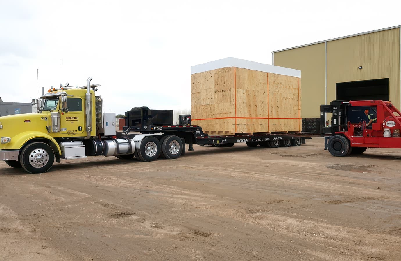 Heavy equipment transport project 3