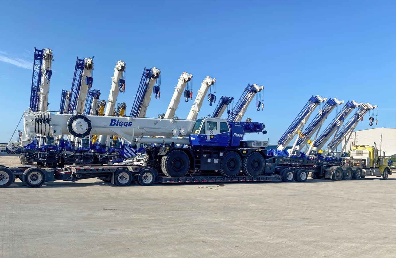 Heavy equipment transport project 4