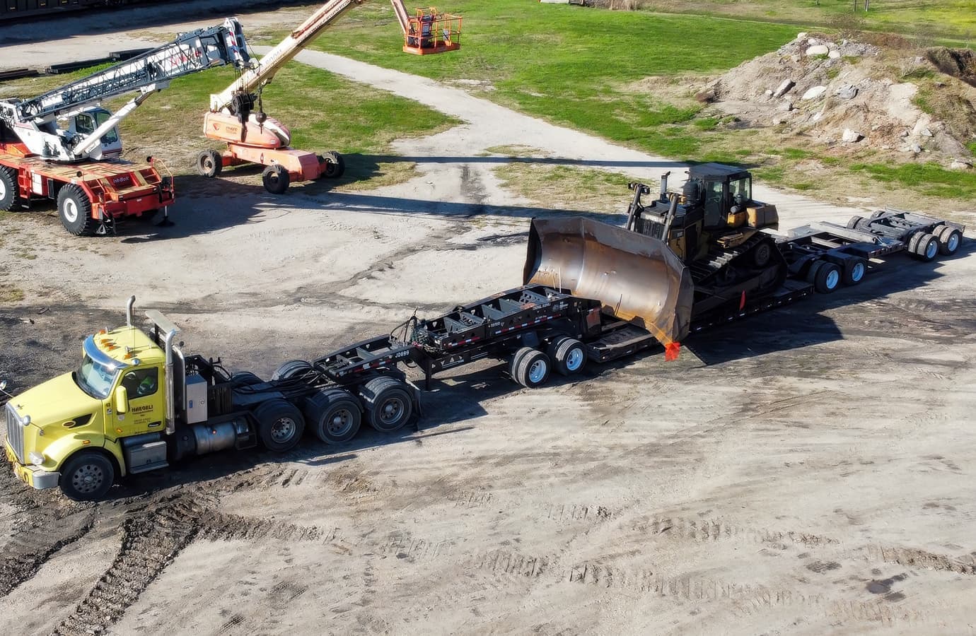 Heavy equipment transport project 5