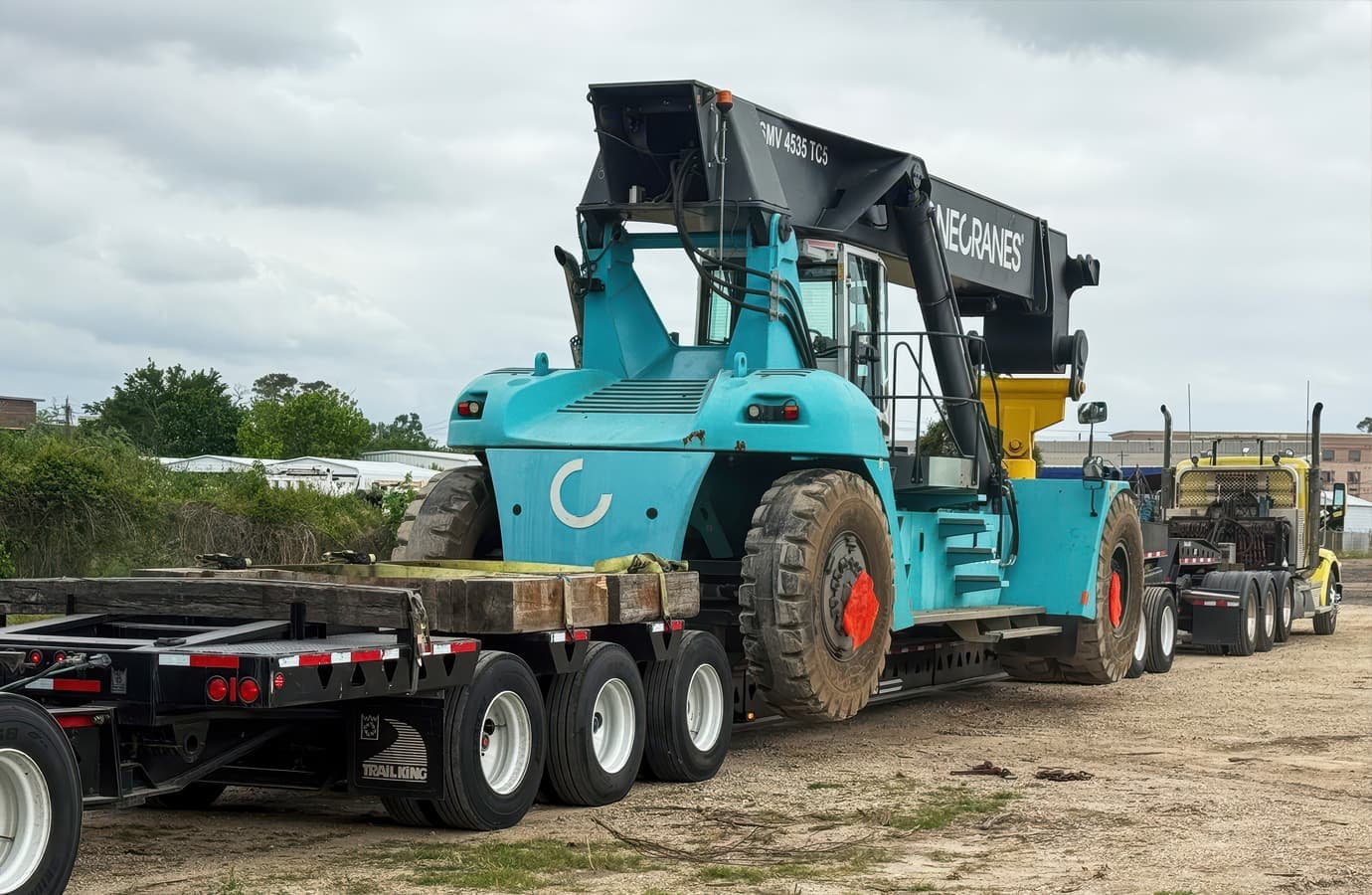 Heavy equipment transport project 8